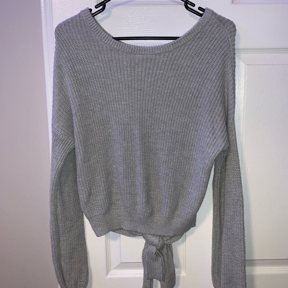 Knit Grey Sweater